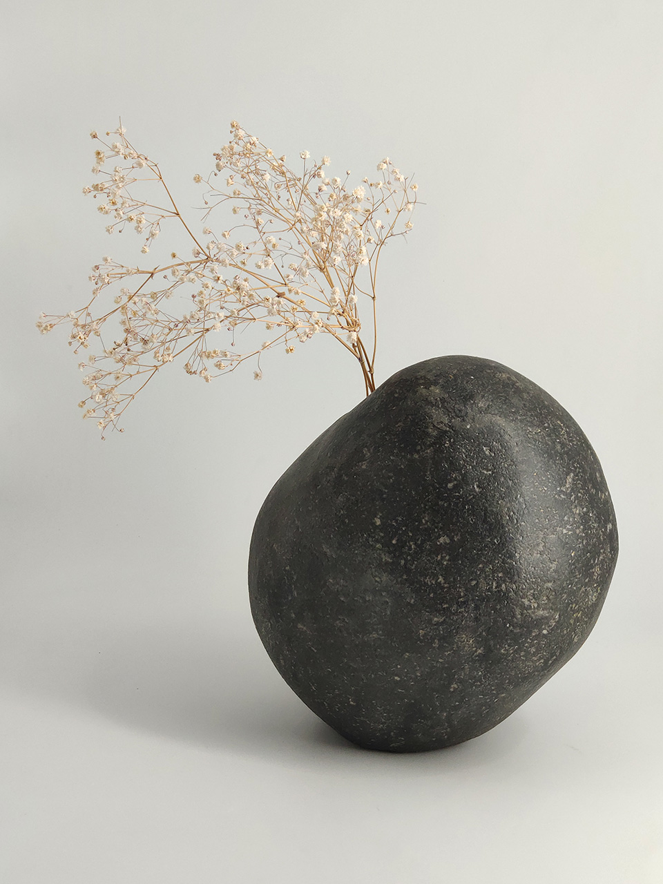 Florero de piedra Lámpara Sphaera Magna